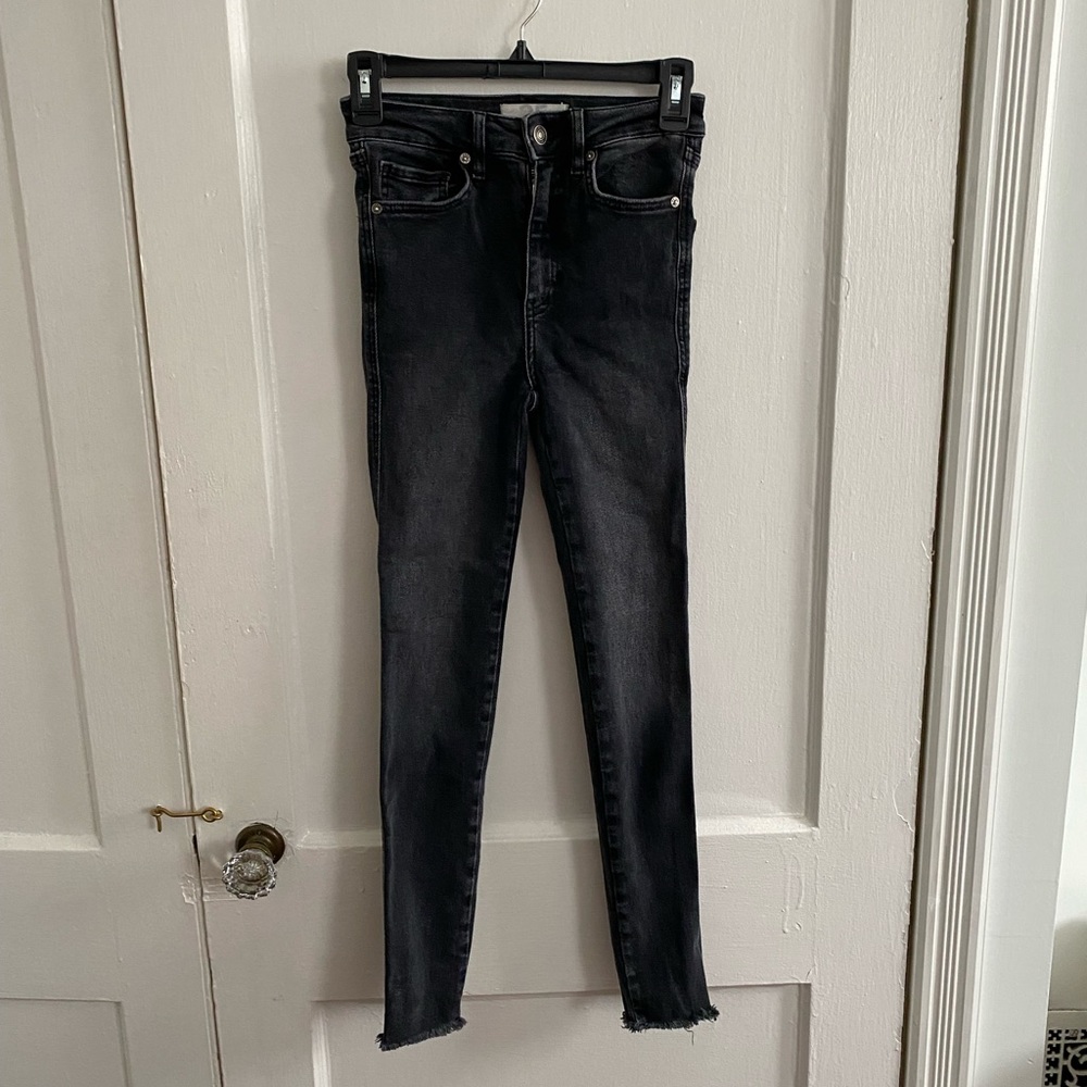 Free People Raw High-Rise Jegging - Picture 4 of 16